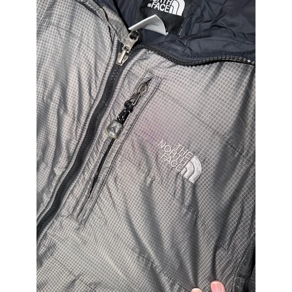 The North‎ Face Mens Lightweight Full Zip Jacket Grey Plaid L